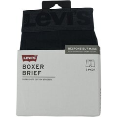 Levi's trumpikės vyrams Boxer M 37149-0629, mėlynas, 2 vnt цена и информация | Мужские трусы | pigu.lt