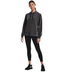 Sportinis bluzonas moterims Under Armour Terry Hoodie W 1369 855 010, pilkas цена и информация | Спортивная одежда для женщин | pigu.lt