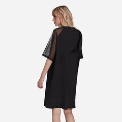 Suknelė moterims adidas Adicolor Split Trefoil W HC0637, juoda цена и информация | Платья | pigu.lt