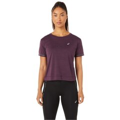 Marškinėliai moterims Asics Race Crop Top W 2012C226-500, violetiniai kaina ir informacija | Marškinėliai moterims | pigu.lt