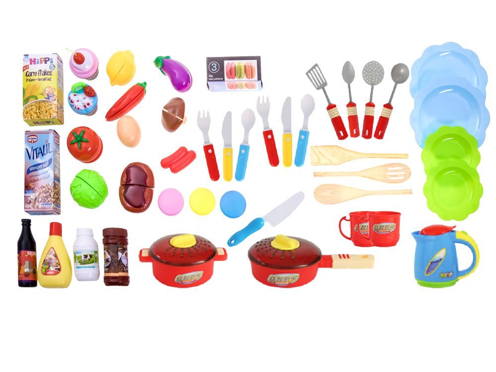Interaktyvi virtuvė vaikams, mėlyna kaina ir informacija | Žaislai mergaitėms | pigu.lt