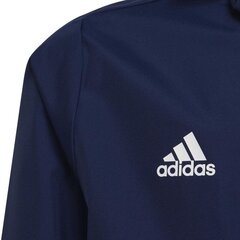 Striukė berniukams Adidas Entrada 22 All-Waether Jr H57511, mėlyna kaina ir informacija | Striukės berniukams | pigu.lt