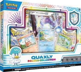 Kortų žaidimas Pokemon TCG - Paldea Collection - Quaxly цена и информация | Настольные игры, головоломки | pigu.lt