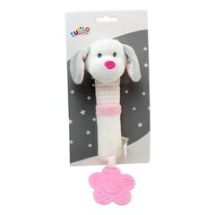 Minkštas žaislas Šuniukas, 17 cm kaina ir informacija | Žaislai kūdikiams | pigu.lt