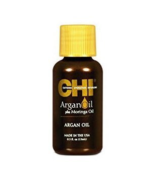 Argano ir moringų aliejus plaukams CHI Argan Oil Plus Moringa Oil, 15 ml kaina ir informacija | Priemonės plaukų stiprinimui | pigu.lt