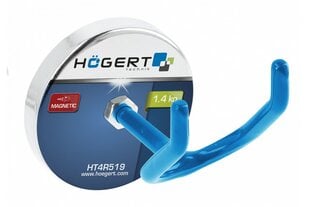 Магнитный держатель Hogert до 1,4 кг, HT4R519 цена и информация | Механические инструменты | pigu.lt