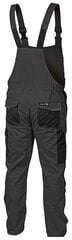 EDGAR II protective bib trousers graphite M (50) kaina ir informacija | Darbo rūbai | pigu.lt