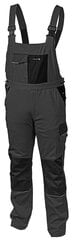 EDGAR II protective bib trousers graphite M (50) kaina ir informacija | Darbo rūbai | pigu.lt