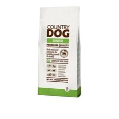 Сухой корм для молодых собак Country Dog Junior, 15 кг цена и информация | Сухой корм для собак | pigu.lt