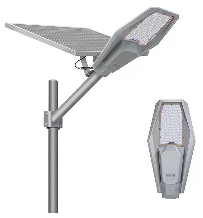 VP LED lauko šviestuvas su saulės baterija Warrior 120W ir nuotolinio valdymo pultu kaina ir informacija | Lauko šviestuvai | pigu.lt