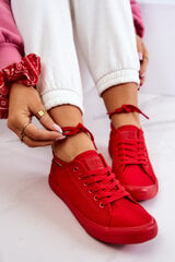 Sportiniai batai moterims Big Star, raudoni kaina ir informacija | Bateliai moterims | pigu.lt