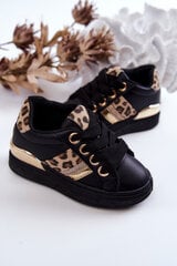 Sportiniai bateliai mergaitėms Leopard Black Trixie 18570-69 kaina ir informacija | Sportiniai batai vaikams | pigu.lt