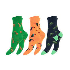 Unisex spalvotos kojinės Footstar Funny Socks 79044, 3 poros kaina ir informacija | Vyriškos kojinės | pigu.lt