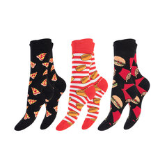 Unisex spalvotos kojinės Footstar Funny Socks 79045, 3 poros kaina ir informacija | Vyriškos kojinės | pigu.lt