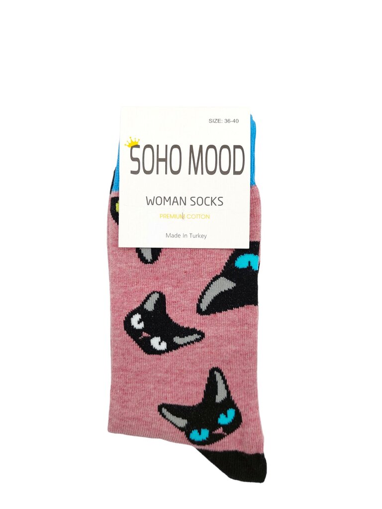 Kojinės moterims Soho Mood 9001, katinas kaina ir informacija | Moteriškos kojinės | pigu.lt
