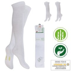 Bambukinės kojinės moterims Footstar 69606, baltos, 2 poros kaina ir informacija | Moteriškos kojinės | pigu.lt