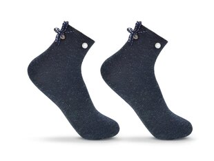 Kojinės moterims be Snazzy SK-44, mėlynos kaina ir informacija | Moteriškos kojinės | pigu.lt
