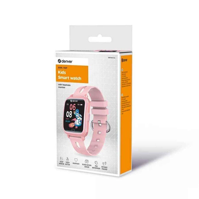 Denver SWK-110 Pink kaina ir informacija | Išmanieji laikrodžiai (smartwatch) | pigu.lt