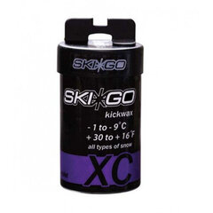 Sukibimo tepalas SKIGO XC Kickwax Violet ( -1..-9C) kaina ir informacija | Lygumų slidžių priežiūros priemonės | pigu.lt