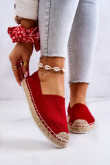 Espadrilės moterims Big Star HH274494, raudonos цена и информация | Женские туфли | pigu.lt