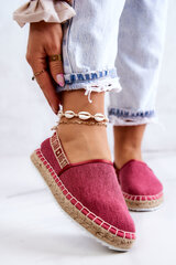 Espadrilės moterims Big Star JJ274880, rožinės цена и информация | Женские туфли | pigu.lt