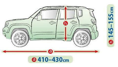 Automobilio uždangalas Kegel-Blazusiak SUV, MH dydis, 410-430 cm kaina ir informacija | Auto reikmenys | pigu.lt