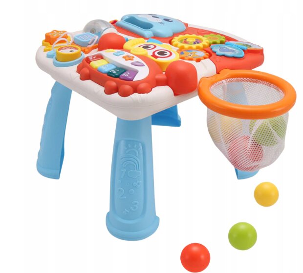 Vaikštynė/interaktyvus stalas Luxuma 829C kaina ir informacija | Žaislai kūdikiams | pigu.lt