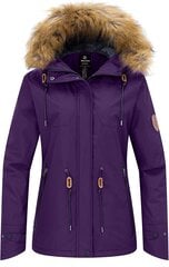 Женская тёплая куртка Wantdo, фиолетовая, размер S цена и информация | Женские куртки | pigu.lt