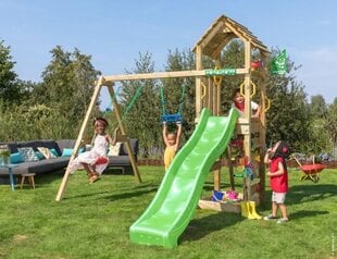 Детская площадка Jungle Gym Cocoon 2-Swing цена и информация | Детские игровые домики | pigu.lt