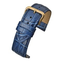 Ремешок для часов LBS Blue Padded Croc Grain R630S.05(CR)26.Y R630S.05(CR)26.Y цена и информация | Мужские часы | pigu.lt