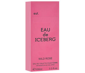 Tualetinis vanduo Iceberg Eau de Iceberg Wild Rose EDT moterims 100 ml kaina ir informacija | Iceberg Kvepalai, kosmetika | pigu.lt