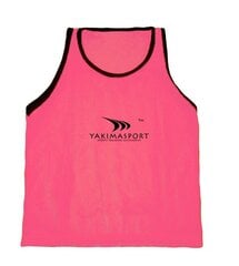 Žymeklis - skiriamieji marškinėliai YakimaSport Junior, rožiniai цена и информация | Футбольная форма и другие товары | pigu.lt