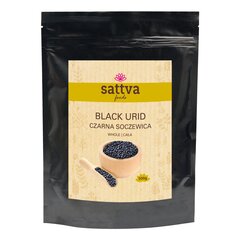 Juodosios pupelės Urid Black Whole Sattva Foods, 500g kaina ir informacija | Kruopos, dribsniai, košės | pigu.lt