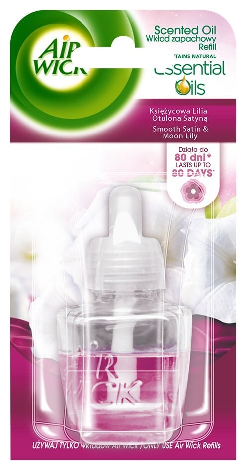 AirWick oro gaivikio užpildas Sm.Satin&M. Lilly, 19 ml kaina ir informacija | Oro gaivikliai | pigu.lt