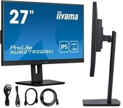 Iiyama XUB2792QSU-B5 kaina ir informacija | Monitoriai | pigu.lt