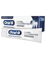 Dantų pasta Oral-B Professional Regenerate Enamel Gentle Whitening, 75 ml kaina ir informacija | Dantų šepetėliai, pastos | pigu.lt