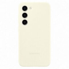 EF-PS911TUE Samsung Silicone Cover for Galaxy S23 Cotton цена и информация | Чехлы для телефонов | pigu.lt