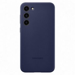 Samsung Silicone Cover Galaxy S23 Plus, mėlyna kaina ir informacija | Telefono dėklai | pigu.lt