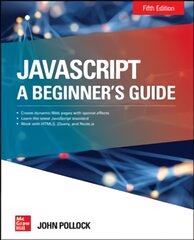 JavaScript: a beginner's guide, fifth edition kaina ir informacija | Ekonomikos knygos | pigu.lt