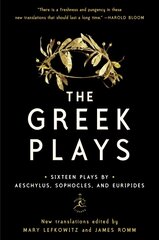Greek Plays: Sixteen Plays by Aeschylus, Sophocles, and Euripides цена и информация | Рассказы, новеллы | pigu.lt