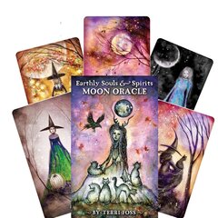 Карты Earthly Souls & Spirits Moon Oracle цена и информация | Настольные игры, головоломки | pigu.lt