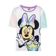 Детский Футболка с коротким рукавом Minnie Mouse Разноцветный цена и информация | Рубашки для девочек | pigu.lt