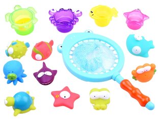 Игрушки для ванны резиновые животные с ситечком цена и информация | Игрушки для малышей | pigu.lt