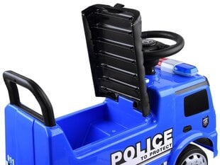 Paspiriamas policijos automobilis, mėlynas kaina ir informacija | Žaislai kūdikiams | pigu.lt