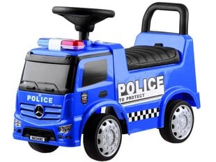 Paspiriamas policijos automobilis, mėlynas kaina ir informacija | Žaislai kūdikiams | pigu.lt