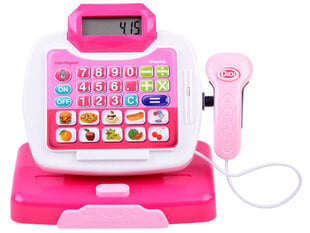 Kasos aparatas su vežimėliu ir priedais kaina ir informacija | Žaislai mergaitėms | pigu.lt
