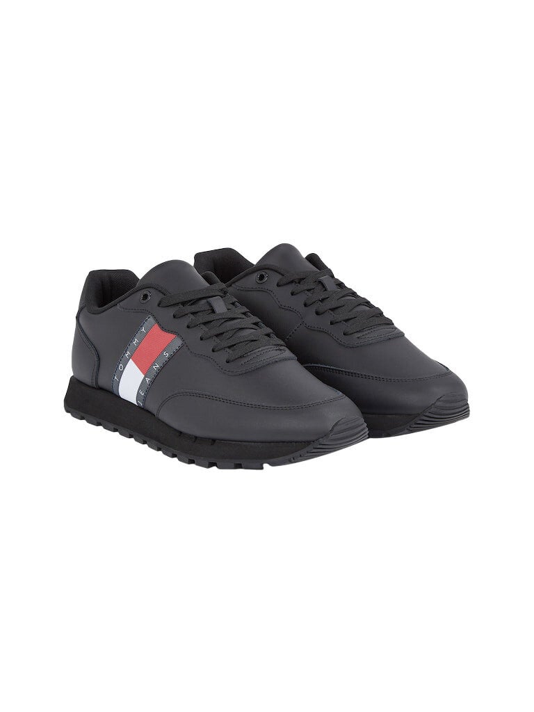 Sportiniai batai vyrams Tommy Hilfiger Jeans 53263, juodi kaina ir informacija | Kedai vyrams | pigu.lt