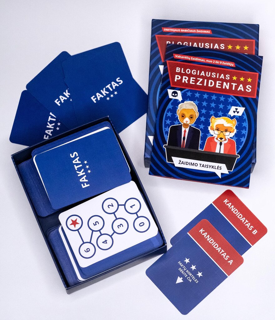 Blogiausias Prezidentas | LT kaina ir informacija | Stalo žaidimai, galvosūkiai | pigu.lt