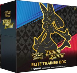 Stalo žaidimas Pokemon TCG Crown Zenith Elite Trainer Box, EN kaina ir informacija | Stalo žaidimai, galvosūkiai | pigu.lt