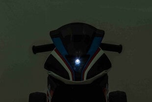 Vaikiškas elektrinis motociklas - Bmw HP4, mėlynas kaina ir informacija | Elektromobiliai vaikams | pigu.lt